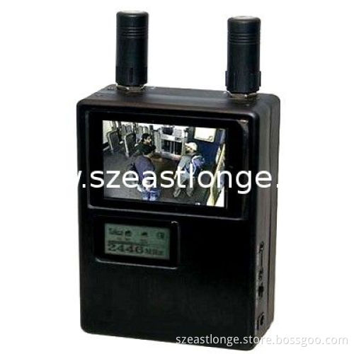 Est-404a Hidden Portable Wireless Camera Scanner 900mhz , Pinhole Camera Detector For Spy